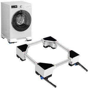 Support de lave-linge et de sèche-linge surélevé, plateforme large, supports pour lave-linge et sèche-linge, base pour lave-linge et sèche-linge - Product Image 2