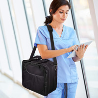 Bolsa de suministros de equipo médico personalizado, Kit de primeros auxilios con divisores para médicos, enfermeros, bolsa de hombro
