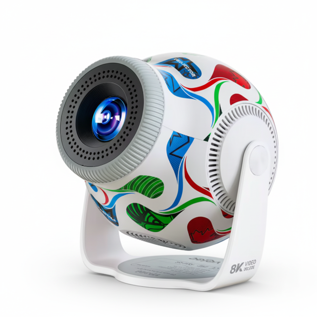 New Android14 Smart Projector 4k Mini Portable Projector