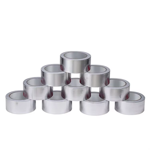 Ruban adhésif réfléchissant en aluminium, 2 pouces x 55 yards, ruban adhésif métallique en aluminium haute résistance pour tuyaux métalliques - Product Image 1