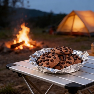 Snack Cinesi di Alta Qualità, Biscotti al Doppio Cioccolato da 206g con Farina di Grano, Zucchero Bianco e Polvere di Cacao per Colazione - Product Image 2