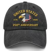 Gorra de béisbol retro de algodón lavado con patrón de calavera bordado en 3D, estilo casual y personalizado.