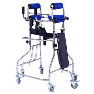 उच्च गुणवत्ता अक्षम बड़े चलने सहायता Hemiplegia वॉकर पुनर्वास चिकित्सा व्यायाम डिवाइस के साथ पहियों - Product Image 6