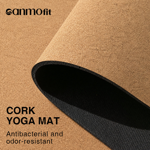 Tapete <span class=keywords><strong>de</strong></span> <span class=keywords><strong>Yoga</strong></span> <span class=keywords><strong>de</strong></span> <span class=keywords><strong>Corcho</strong></span> Ecológico Premium, Orgánico, Biodegradable y Sostenible, con Base <span class=keywords><strong>de</strong></span> Caucho <span class=keywords><strong>de</strong></span> Primera Calidad y Logo Personalizado, No Tóxico - Product Image 4