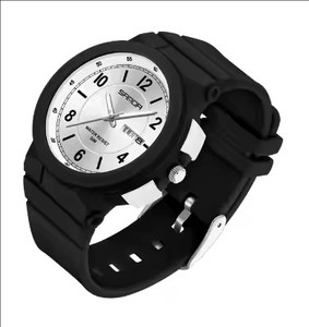 SANDA 6097 Nouvelle montre à quartz tendance pour homme, étanche, avec aiguille créative à défilement magnétique - Product Image 6