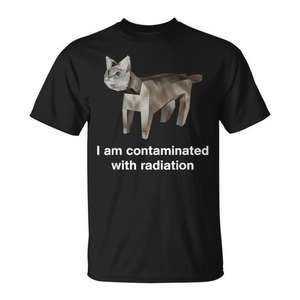 Camiseta con meme de gato: Estoy contaminado por radiación - Product Image 1