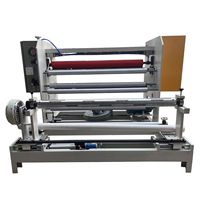 Nouvelle machine de refendage et de rembobinage automatique rapide pour film plastique et ruban, avec moteur électrique, roulement et engrenage, haute productivité, pour bande de film.