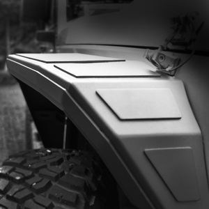 Maiker <span class=keywords><strong>COBRA</strong></span> Fender Flares para Jeep Wrangler JK <span class=keywords><strong>2007</strong></span> + Embellecedores de guardabarros de acero 4x4 Accesorios - Product Image 1