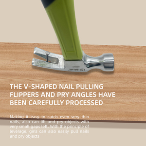 No.625001 8 Oz DIY 등급 유리 섬유 손톱 망치 경량 및 내구성 1 년 보증 STANLEY OEM보다 열등하지 않음 지원 - Product Image 5