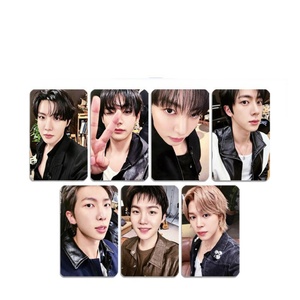 Set de 7 Fototarjetas KPOP de ARIRANG en Alta Definición, Tarjetas LOMO Brillantes de Doble Cara de JUNGKOOK, RM, <span class=keywords><strong>JIN</strong></span>, JIMIN, V, SUGA y J-HOPE, Colección para Fans - Product Image 5