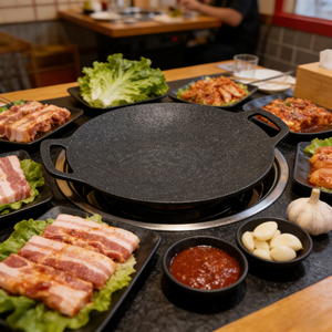 <span class=keywords><strong>กระทะ</strong></span><span class=keywords><strong>ย่าง</strong></span>บาร์บีคิวแบบกลมเคลือบกันติด ผลิตตามสั่งจากซัพพลายเออร์จีน <span class=keywords><strong>ใช้</strong></span>ได้กับเตาแม่เหล็กไฟฟ้า <span class=keywords><strong>เตาแก๊ส</strong></span> และเตาไฟฟ้า - Product Image 1