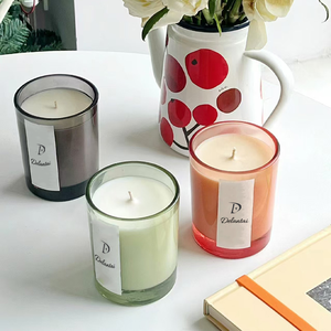 Private Label Color Gift Set Scented <strong>Candle</strong> Aromatherapy Aroma Aromatic Soy Wax <strong>Candles</strong> Luxury Perfume Jar Fragrance - Product Image 2