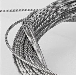 निर्माता 6*19 + एफसी स्टेनलेस स्टील तार रस्सी 304 - Product Image 3