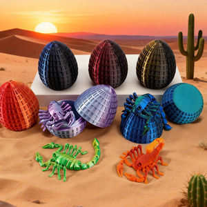 Figura de Acción de Escorpión Impresa en 3D de Vashine, Materiales PLA Amigables con el Medio Ambiente, Juguetes para Niños, Colección de Insectos, Juguetes de Cristal Flexibles - Product Image 2