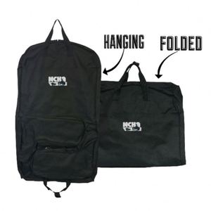 Free sample Personalized Black Waterproof Oxford Zipper Garment Bag <b>Cover</b> for <b>Clothes</b>, Coats, and Gift Bags in Bulk - Product Image 1