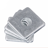 Square Plate Washers Carbon Steel Heavy Duty Thick Zinc Plated M8 M10 M12 ~M16