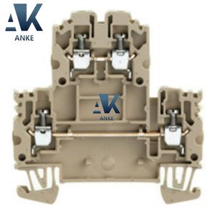 Weidmuller WDK 2.5N 1041600000 Double-tier Feed-through <b>Terminal</b> - Product Image 1