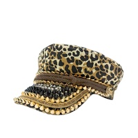Chapeau de capitaine steampunk en strass à faible MOQ, chapeau de pirate avec logo personnalisé, idéal pour les séances photo de fiançailles et les fêtes de demande en mariage