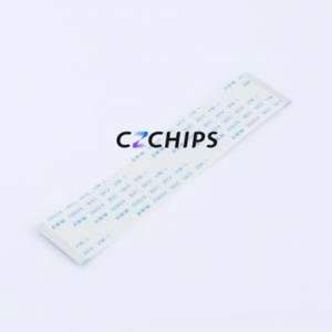 FFC-0.5-38P-100mm FFC Cable (Flexible Flat Cable) P=0.5mm Connector 38P 0.5mm 0.3mm Non-Inverting - Product Image 1