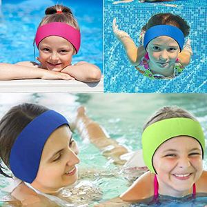 Bandeau de natation réglable avec logo personnalisé, réutilisable, élastique, protège-oreilles, imperméable, pour enfants et adultes, activités aquatiques - Product Image 4