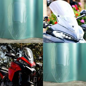 Nuevo Parabrisas Delantero de Policarbonato de Doble Burbuja para Ducati Multistrada 950/V2, Deflector de Viento, Carenado, Garantía de 10 Años, Ajuste Universal - Product Image 5