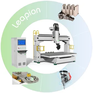 Discount price 4 axis 5 axis wood router cnc routing and engraving machine for wood MDF aluminum