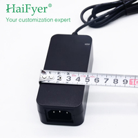 Adaptateur secteur de bureau 72W, alimentation CA/CC personnalisable pour l'électronique, chargeur de bureau universel à haute efficacité