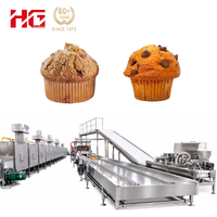 Ligne de production de pâte à cupcakes et à pain, mélangeur de chocolat entièrement automatique, fabrication de bonbons, multifonctionnel, haute capacité
