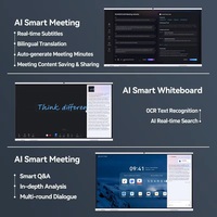 Pizarra Interactiva con Panel LCD Multitáctil, Pizarra Digital Inteligente para Aula y Conferencias, Venta al por Mayor, OEM, ODM