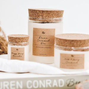 Vela Aromática AIKUN Hecha a Mano con Aceite Esencial para Decoración del Hogar, Velas Perfumadas de Cera de Soya con Tapa de Corcho - Product Image 3