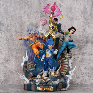 52CM Dragon Vegeta Tournoi de Puissance GK Son Goku Frieza Super Saiyan <span class=keywords><strong>Manga</strong></span> Grande Figurine Jouets Cadeau Statue Anime PVC Figure - Product Image 1