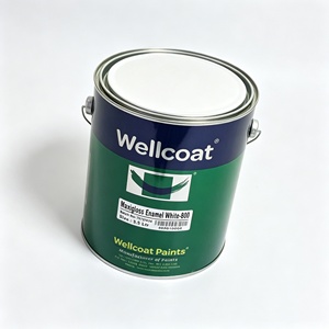 Peinture émail alkyde Wellcoat Maxigloss 3,5 litres, haute épaisseur de film, protection contre la corrosion pour ponts et réservoirs - Product Image 1