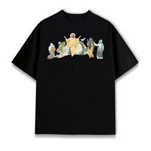 T-shirt chrétien imprimé « Il est ressuscité » pour hommes et femmes, 100% coton, croix de la foi, t-shirts religieux, amoureux de Jésus - Product Image 1