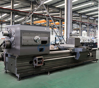 Torno CNC de alta calidad Heavy Duty CK61200G Portabrocas horizontal de 4 mordazas Torneado automático de metal con sistema de control GSK