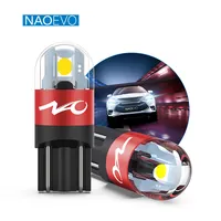 NAO T10 Auto 194 W5W Glühlampe Weiß Rot Blau 3030 2 Smd Canbus Luces LED T10 LED Licht T10 LED