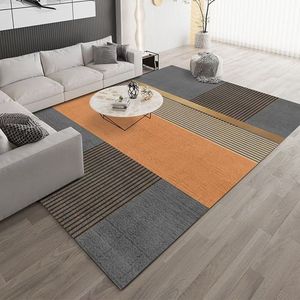 2025 moquette in poliestere moderna su misura modello astratto fatto a macchina tappeti per uso domestico per soggiorno divano camera da letto rivestimenti per pavimenti - Product Image 6