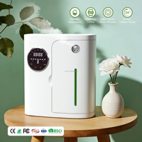 Mesin Diffuser Aroma Komersial Rumah Tangga 160ml Rendah Kebisingan, Dikendalikan Aplikasi, Terpasang di Dinding, Sistem Plug-in untuk Hotel dan Lift