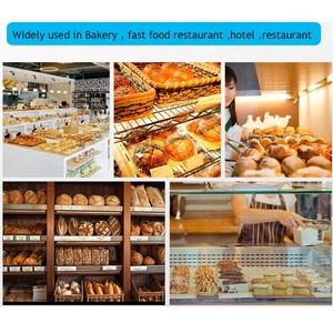 Four à pain industriel à <span class=keywords><strong>gaz</strong></span> à 2 étages et 4 plateaux, four électrique pour biscuits, gâteaux, pizzas - Product Image 6