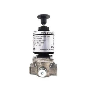 Van Điều Khiển Lưu Lượng Khí Solenoid Nhiên Liệu Cung Cấp Từ Nhà Máy Trung Quốc Hệ Thống Điều Khiển 230V Cho Đầu Đốt Công Nghiệp