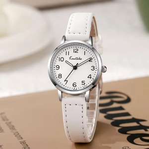 Reloj de cuarzo moderno para mujer, esfera redonda con números, informal - Product Image 2