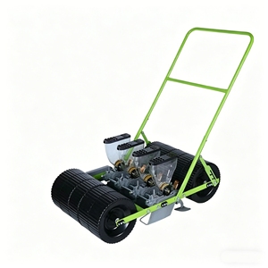 Sembradora Manual de 4 Filas para <span class=keywords><strong>Semillas</strong></span> de Vegetales, Sembradora Manual para <span class=keywords><strong>Semillas</strong></span> Pequeñas, Espaciado Ajustable, para Siembra en Jardín y Granja - Product Image 1