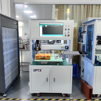 Mesin Las Titik CNC Sumbu XY Semi-otomatis Presisi Tinggi Kelas Industri untuk Baterai Lithium 18650/21700