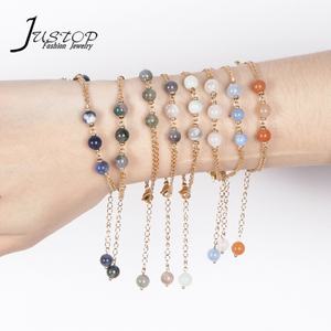 Nuevas cuentas de piedra Natural de Aventurina verde fresca, cuentas femeninas, pequeña Hada, regalo Vintage para novias, pulsera, joyería - Product Image 1