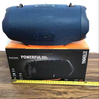 XTRMM4 MINI Enceinte sans fil Bluetooth en tissu, alimentée par batterie, en plastique, colorée, portable pour l'extérieur, avec subwoofer intégré, système audio étanche