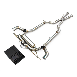 Tubo de escape de ajuste directo para Mercedes-Benz AMG GTR/GT R C190 4.0T 2019-2023 Boska 1.5mm SUS304 con sonido mejorado X-pipe Catback - Product Image 1