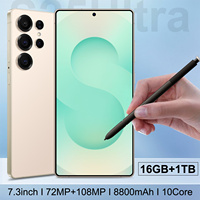 Smartphone 5G Ultra 16 Go + 1 To Débloqué Jeux HD Double SIM Écran 7 Pouces Smartphone Android Global Téléphone Mobile