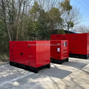 Alimentato da Cummins 20KVA 30KVA 40KVA 50KVA 60KVA 80KVA 100KVA 125KVA 150KVA 200KVA 250KVA generatore diesel silenzioso prezzo in vendita