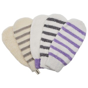 Guanti Esfolianti Naturali in Fibra di Bambù a Doppia Tessitura, Morbidi Guanti per Massaggi e Prodotti da Bagno per Spa - Product Image 2