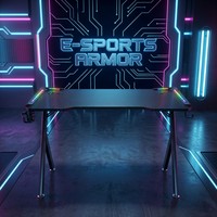 Table de jeu AOR Anchor pour e-sport, café internet, ordinateur de bureau, table d'apprentissage, divers modèles ergonomiques RGB, vente en gros usine