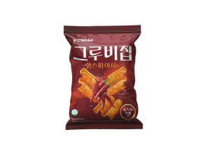 Groovy Chip Croustilles de maïs complètes, épicées, saveur savoureuse Umami, faible en gras, sans gluten, à base de maïs, saines, pour le fitness et les fêtes, 45g, 16 unités - Product Image 4